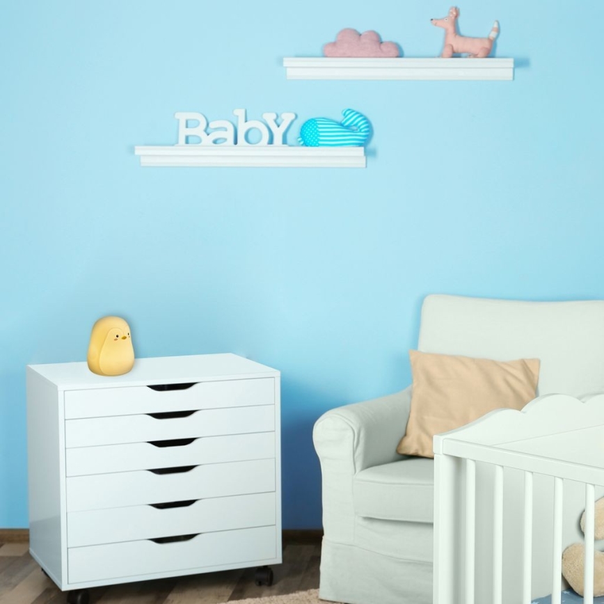 Rabalux - LED RGB Παιδικό φωτιστικό LED/0,4W 1200 mAh πιγκουίνος