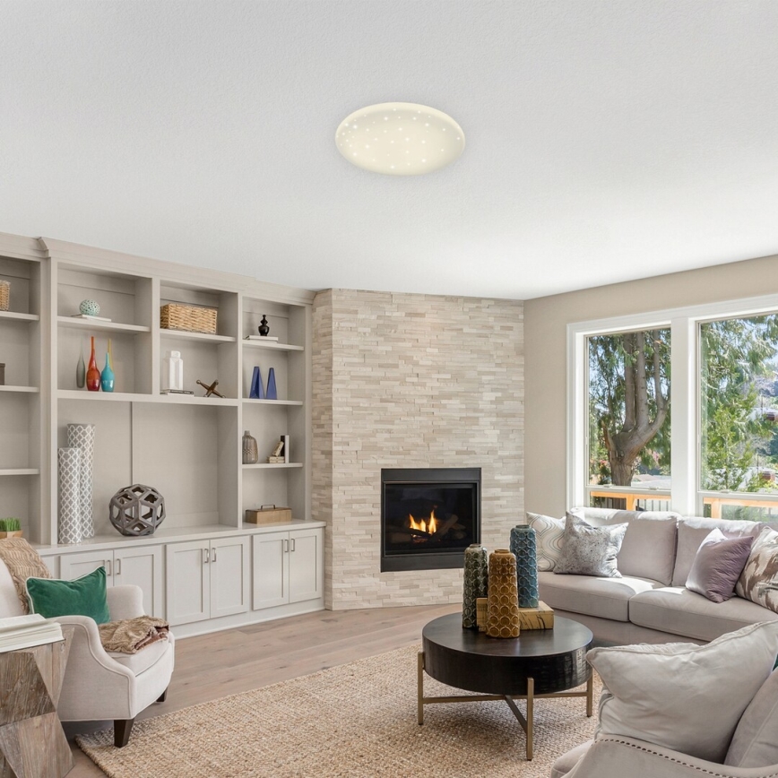 Rabalux - Ρυθμιζόμενο φωτιστικό οροφής LED STAR LED/36W/230V + τηλεχειριστήριο Ø 40 cm