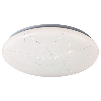 Rabalux - Ρυθμιζόμενο φωτιστικό οροφής LED/24W/230V Wi-Fi 3000-6500K + τηλεχειριστήριο, διάμ. 39 εκ.