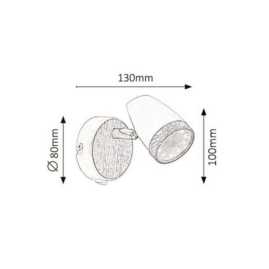 Rabalux - Φως τοίχου LED LED/4W/230V