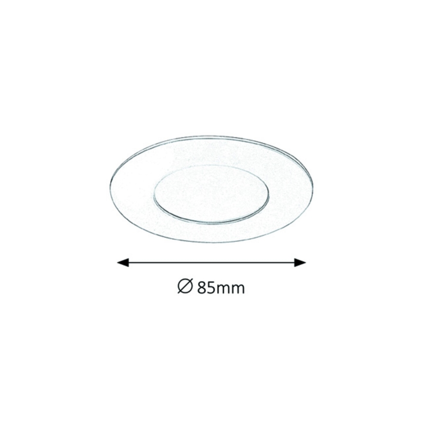 Rabalux - Κρεμαστό φως οροφής LED LED/3W/230V
