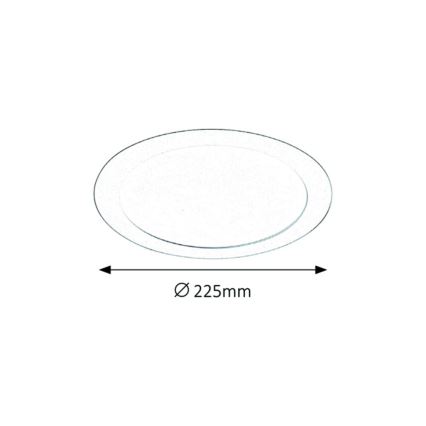 Rabalux - Κρεμαστό φως οροφής LED LED/18W/230V