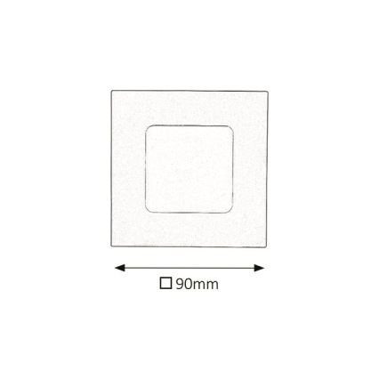 Rabalux - Κρεμαστό φως οροφής μπάνιου LED LED/3W/230V 4000K IP44