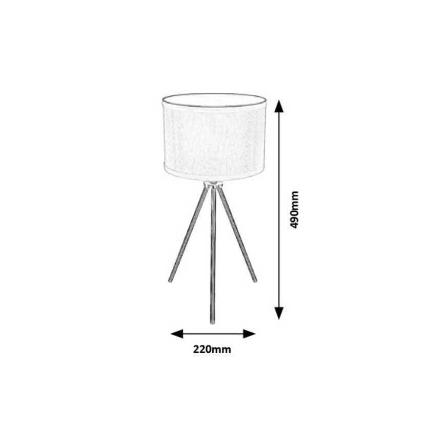 Rabalux - Eπιτραπέζια λάμπα 1xE27/60W/230V