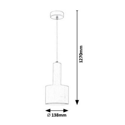 Rabalux - Πολύφωτο σε σχοινί 1xE14/25W/230V