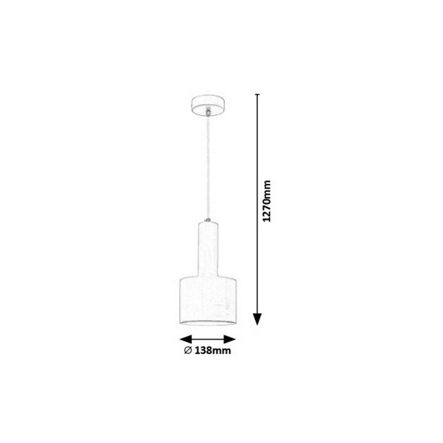 Rabalux - Πολύφωτο σε σχοινί 1xE14/25W/230V
