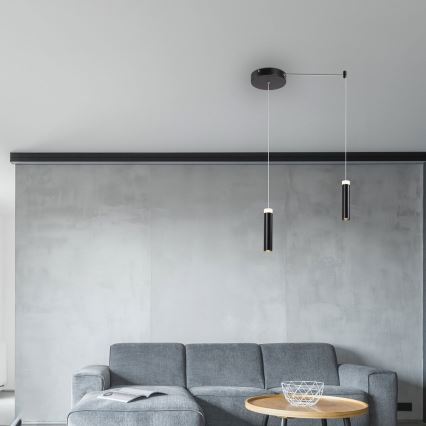 Rabalux - Πολύφωτο LED σε σχοινί LED/14W/230V