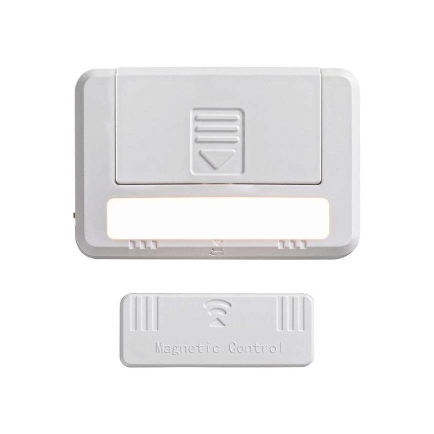 Rabalux - ΣΕΤ 2xLED Φωτισμός ντουλαπιού LED/0,5W/3V 2xAAA