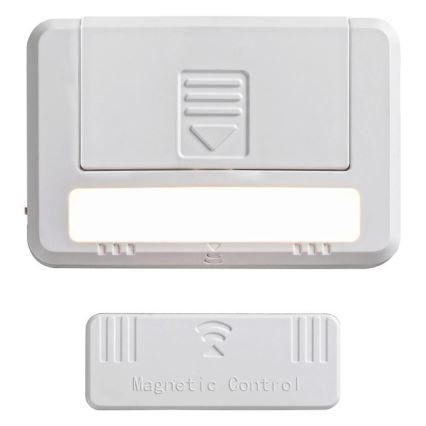 Rabalux 5675 - ΣΕΤ 2xLED Φωτισμός ντουλαπιού MAGNUS LED/0,5W/3V