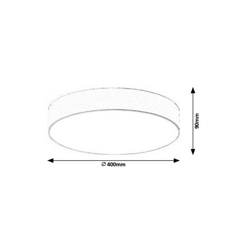 Rabalux - Φωτιστικό οροφής LED LED/24W/230V διάμετρος 40 cm