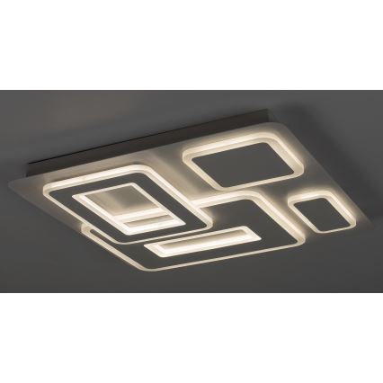 Rabalux - Φως οροφής dimmer LED με τηλεχειριστήριο LED/56W/230V