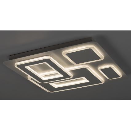 Rabalux - Φως οροφής dimmer LED με τηλεχειριστήριο LED/56W/230V