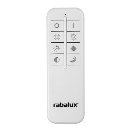 Rabalux - Φως οροφής dimmer LED με τηλεχειριστήριο LED/56W/230V