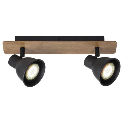 Rabalux - Φωτιστικό σποτ 2xGU10/15W/230V