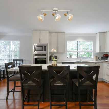 Rabalux - Φωτιστικό σποτ 3xE14/40W/230V λευκό