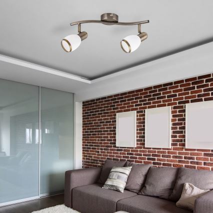 Rabalux - Φωτιστικό σποτ 2xE14/40W