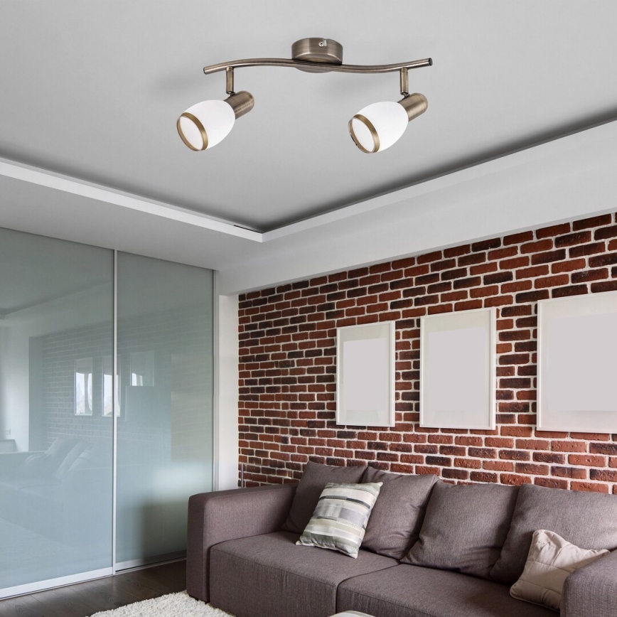 Rabalux - Φωτιστικό σποτ 2xE14/40W