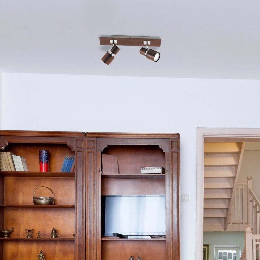 Rabalux - Φωτιστικό σποτ 2xGU10/50W/230V