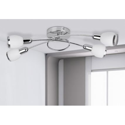 Rabalux - Φως οροφής 4xE14/40W/230V