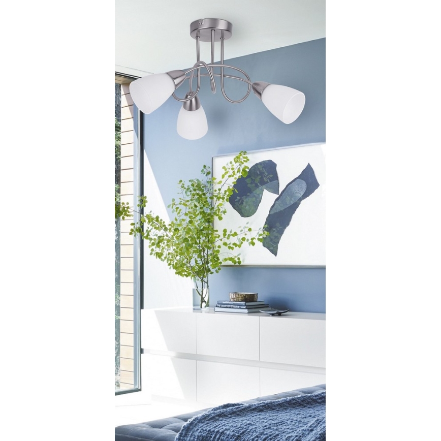 Rabalux - Φως οροφής 3xE14/40W/230V