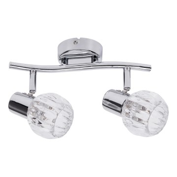 Rabalux 6092 - Φωτιστικό σποτ LAUREN 2xE14/40W/230V