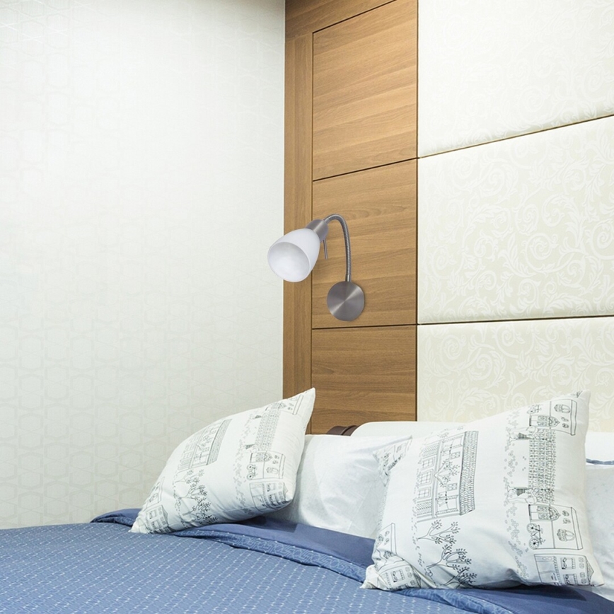 Rabalux - Σποτ τοίχου εύκαμπτο 1xE14/40W/230V