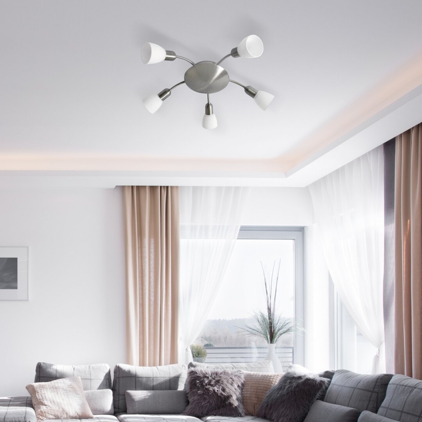 Rabalux - Φως οροφής 5xE14/40W/230V