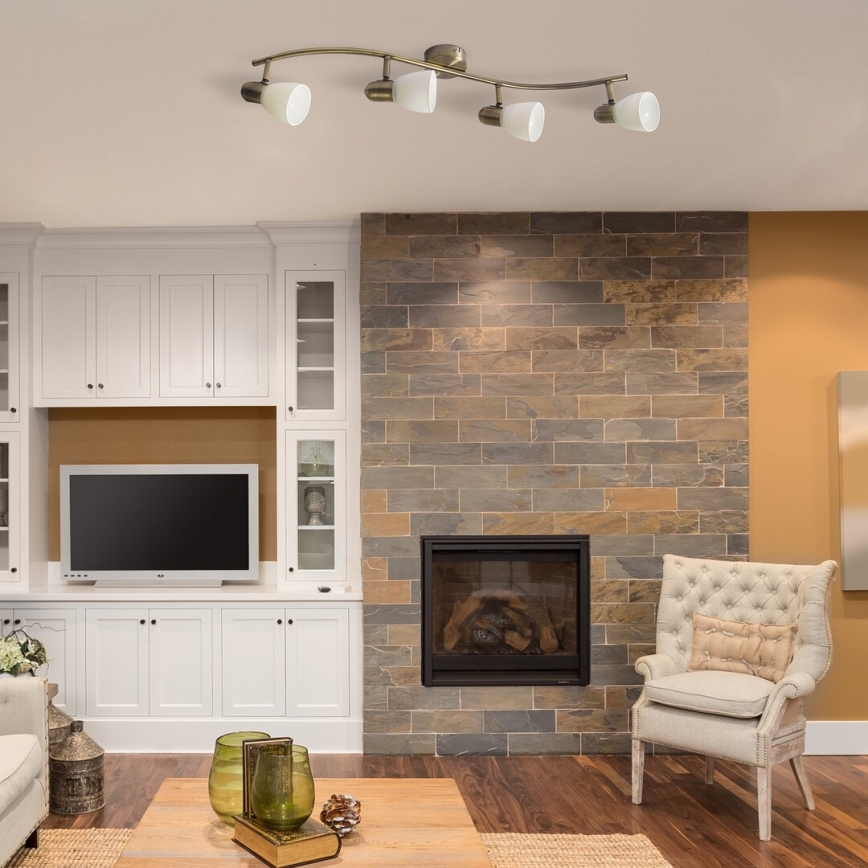 Rabalux - Φωτιστικό σποτ 4xE14/40W/230V