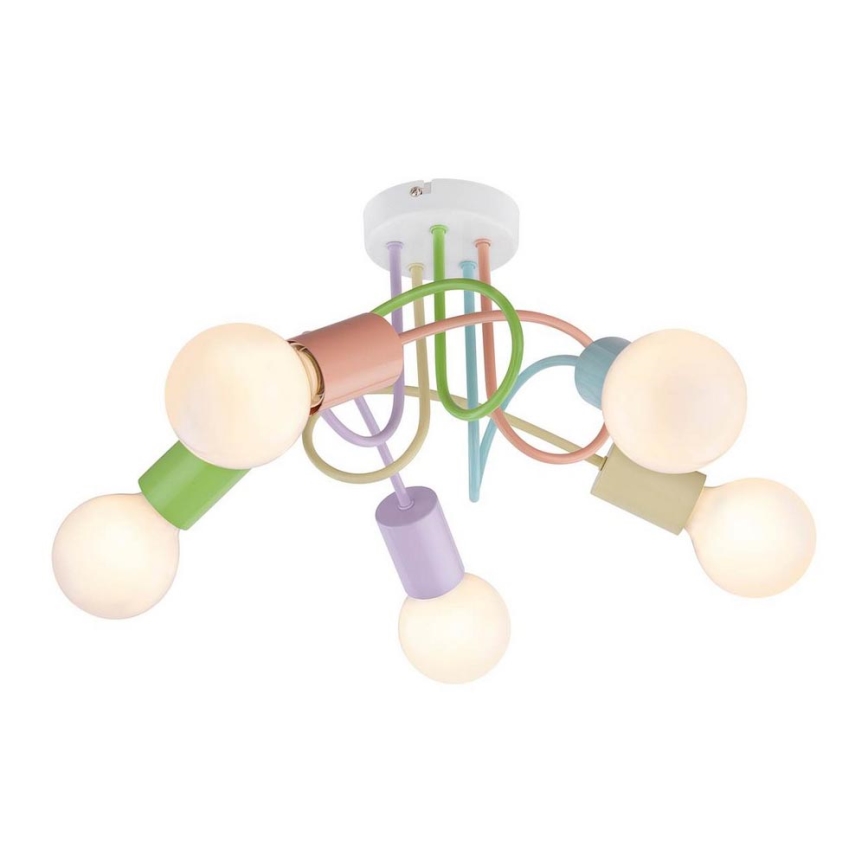 Rabalux 6340 - Συνδεδεμένο πολύφωτο LINETT 5xE27/40W/230V