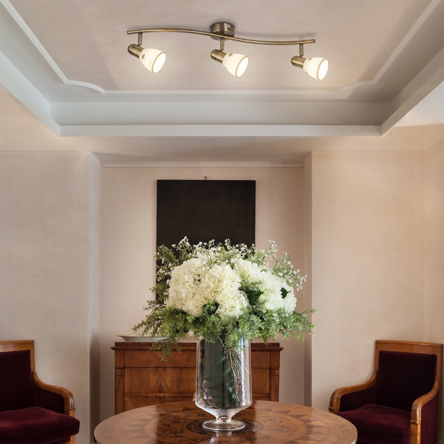 Rabalux - Φωτιστικό σποτ 3xE14/40W/230V