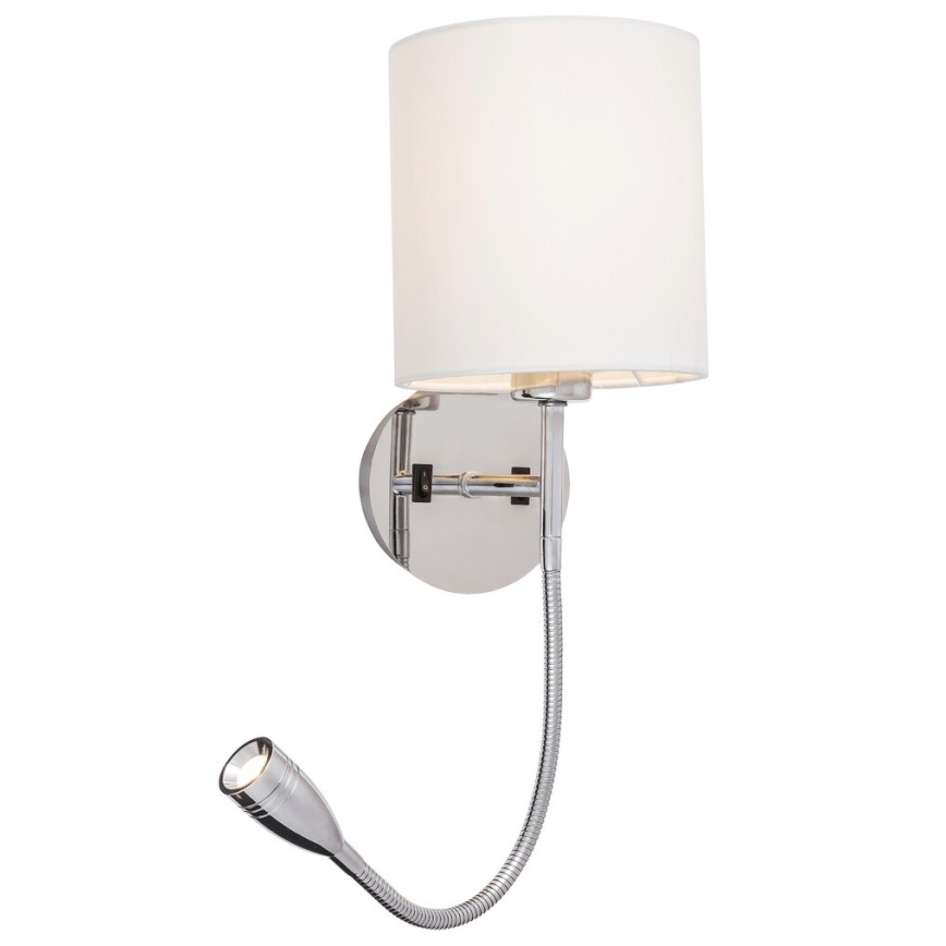 Rabalux - Φωτιστικό τοίχου 1xE27/40W+LED/3W