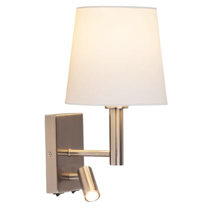 Rabalux - LED Επιτοίχιο φωτιστικό E27/40W + LED/3W