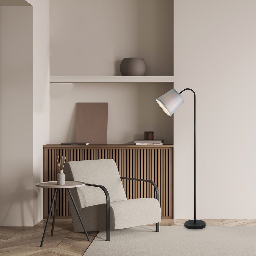 Rabalux - Επιδαπέδια λάμπα 1xE27/25W/230V γκρι
