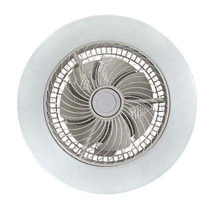 Rabalux - LED Dimmable φωτιστικό οροφής με ανεμιστήρα DALFON LED/36W/230V 3000-6000K + τηλεχειριστήριο