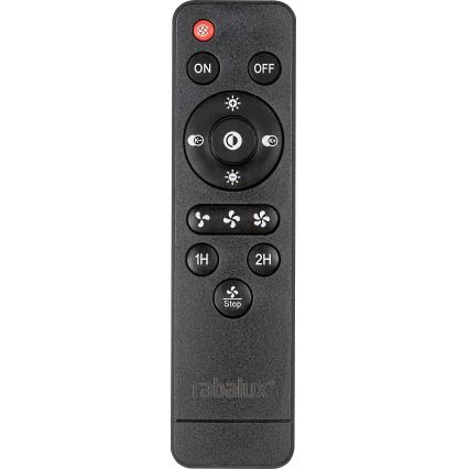 Rabalux - LED Dimmable φωτιστικό οροφής με ανεμιστήρα DALFON LED/36W/230V 3000-6000K + τηλεχειριστήριο