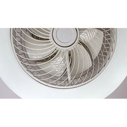 Rabalux - LED Dimmable φωτιστικό οροφής με ανεμιστήρα DALFON LED/36W/230V 3000-6000K + τηλεχειριστήριο