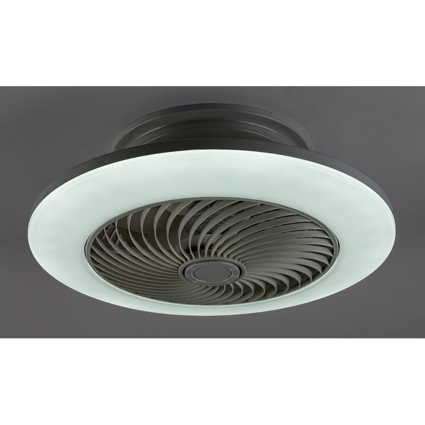 Rabalux - LED Dimmable φωτιστικό οροφής με ανεμιστήρα DALFON LED/36W/230V 3000-6000K + τηλεχειριστήριο