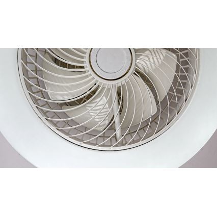 Rabalux - LED Dimmable φωτιστικό οροφής με ανεμιστήρα DALFON LED/36W/230V 3000-6000K + τηλεχειριστήριο