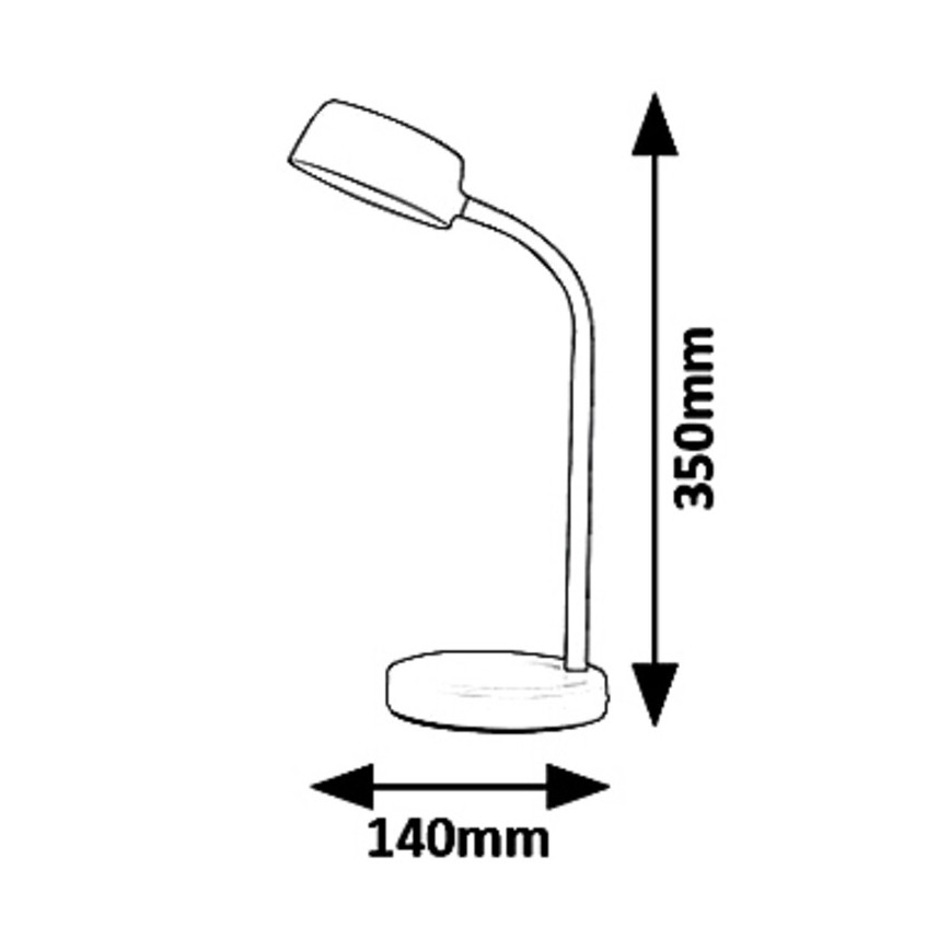 Rabalux 6779 - Επιτραπέζια λάμπα LED BERRY LED/4,5W/230V