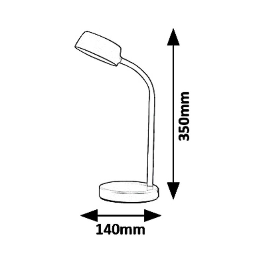 Rabalux 6780 - Επιτραπέζια λάμπα LED BERRY LED/4,5W/230V