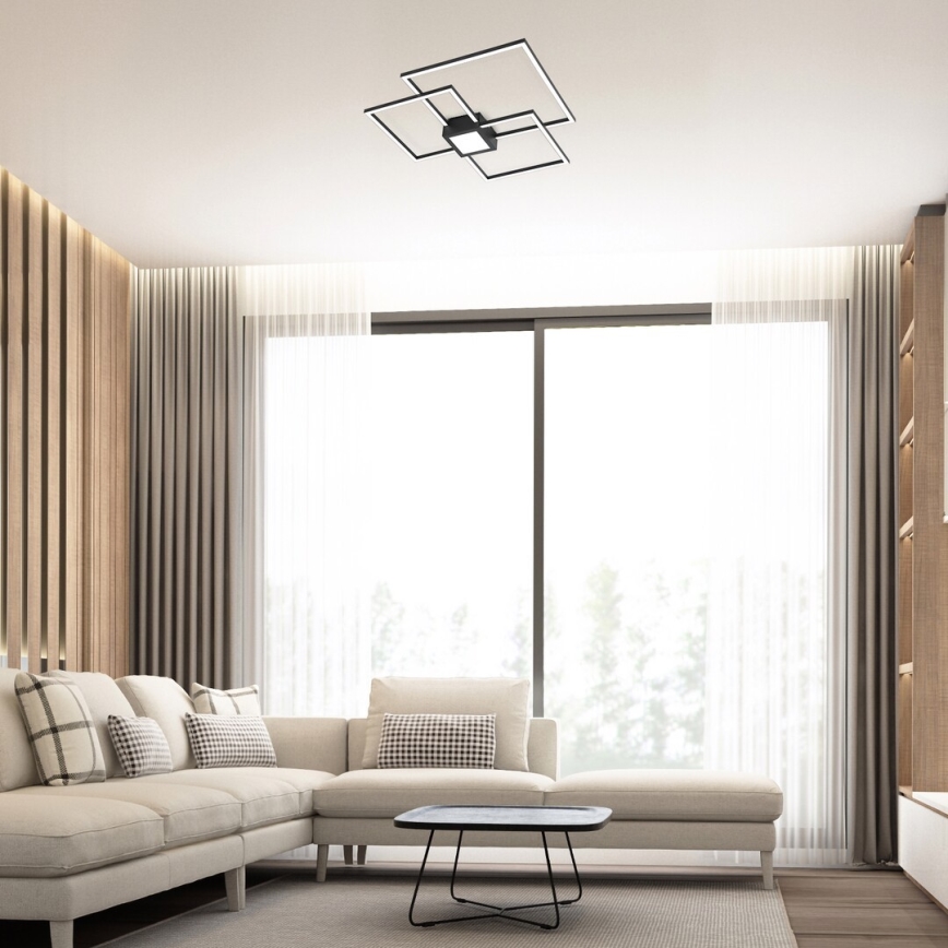 Rabalux - Ρυθμιζόμενο φωτιστικό οροφής LED/38W/230V 66x66 cm