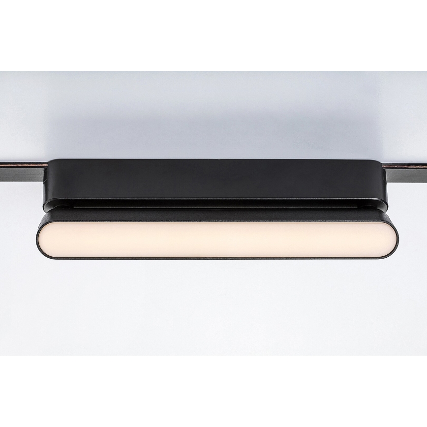 Rabalux - LED Φωτιστικό οροφής για μονοφασικό σύστημα ράγας LED/12W/24V 3000K 22 cm μαύρο