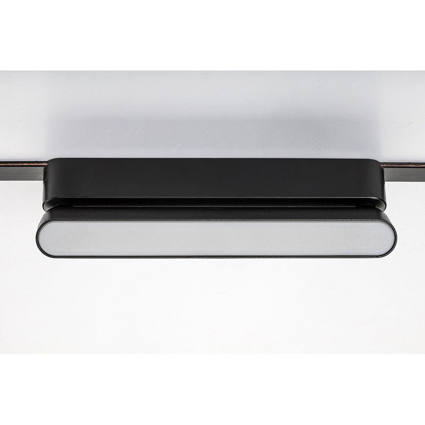 Rabalux - LED Φωτιστικό οροφής για μονοφασικό σύστημα ράγας LED/12W/24V 4000K 22 cm μαύρο