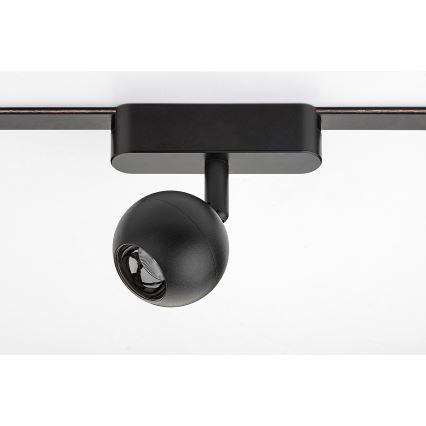 Rabalux - LED Σποτ για 1-φασική ράγα LED/5W/24V 4000K μαύρο
