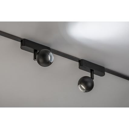 Rabalux - LED Σποτ για 1-φασική ράγα LED/5W/230V 4000K μαύρο