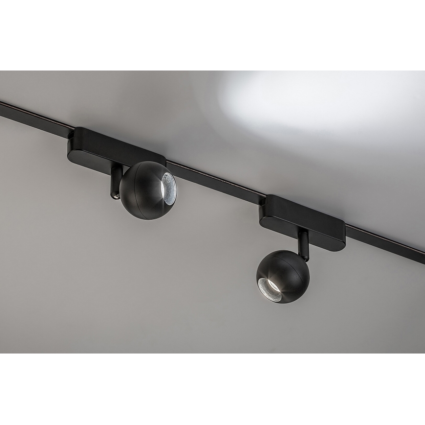 Rabalux - LED Σποτ για 1-φασική ράγα LED/5W/230V 4000K μαύρο