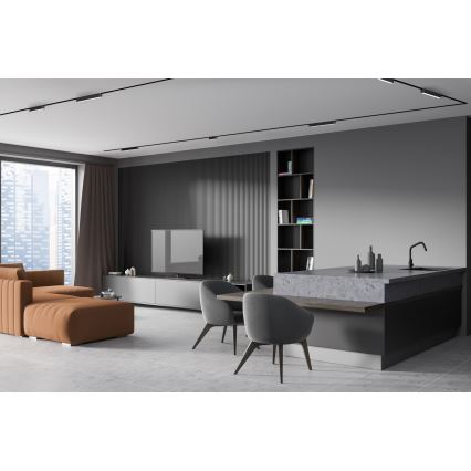 Rabalux - LED Dimmable φωτιστικό οροφής για μονοφασική ράγα LED/6W/24V 2700-5500K Wi-Fi Tuya 11,5 cm μαύρο