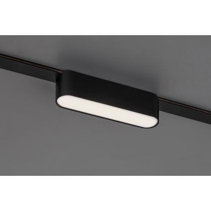 Rabalux - LED Dimmable φωτιστικό οροφής για μονοφασική ράγα LED/6W/24V 2700-5500K Wi-Fi Tuya 11,5 cm μαύρο