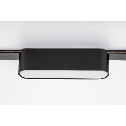 Rabalux - LED Dimmable φωτιστικό οροφής για μονοφασική ράγα LED/6W/24V 2700-5500K Wi-Fi Tuya 11,5 cm μαύρο