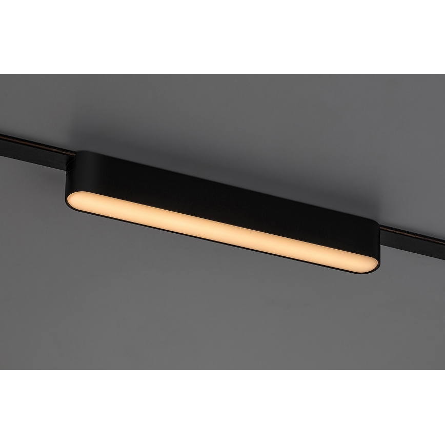 Rabalux - LED Dimmable φωτιστικό οροφής για μονοφασική ράγα LED/12W/24V 2700-5500K Wi-Fi Tuya 22 cm μαύρο